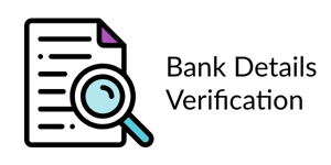 Bank details verification
